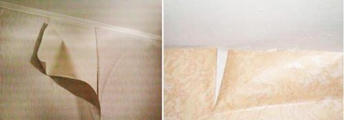 Почему отходят флизелиновые обои. Отклеиваются флизелиновые обои: причины и как исправить