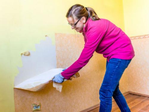 Как снять старые обои со стен своими руками. Подготовка комнаты перед снятием