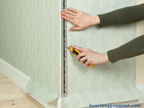 Как правильно клеить метровые обои. Процесс оклеивания 11 Как правильно клеить метровые обои. Процесс оклеивания 11