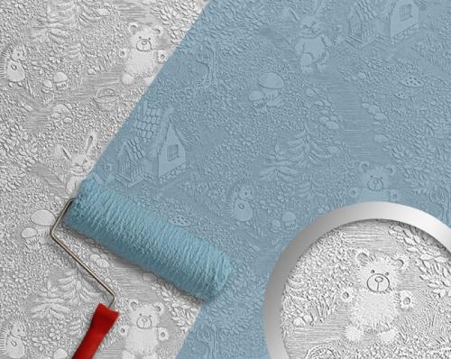 Краска для обоев цвета. Краска для обоев – советы по правильному подбору и техника нанесения разных типов краски (100 фото)