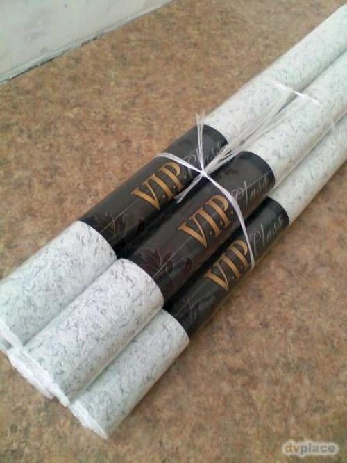 Клеим виниловые обои на флизелиновой основе 01