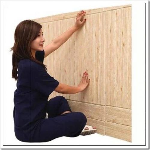 Можно ли клеить 3д панели на побелку. Как правильно клеить самоклеющиеся 3D панели для стен