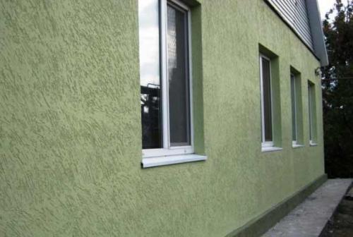 Декоративная штукатурка на даче. Фасадная декоративная штукатурка : виды, технология нанесения