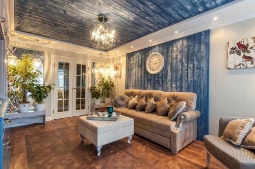 Внутренняя отделка дачного дома. Разновидности стеновых материалов по способу применения 02