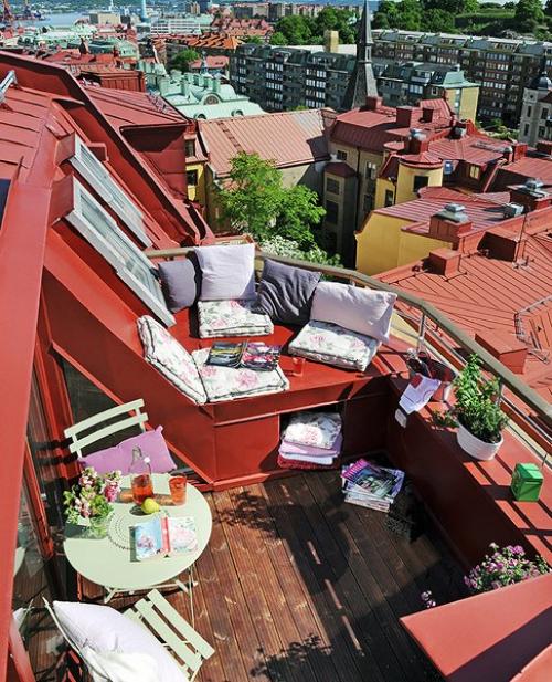 Как наполнить открытый балкон красотой и уютом. Открытый балкон 2022: ТОП-80 идей дизайна с фото 02