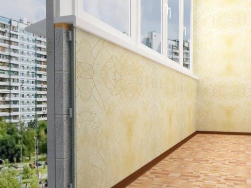 Декоративная штукатурка на балконе. Отделка балкона декоративной штукатуркой своими руками