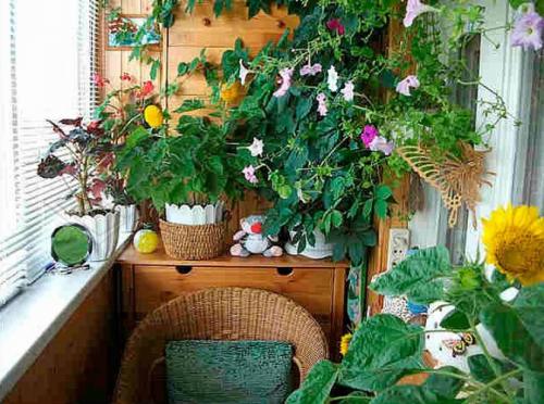 Как обустроить узкий балкон