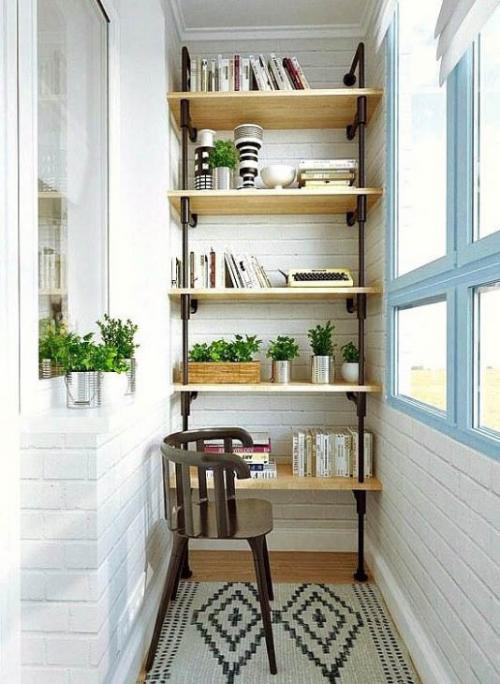 Дизайн балкона 3 кв. 14 идей, как оформить 3-метровый балкон