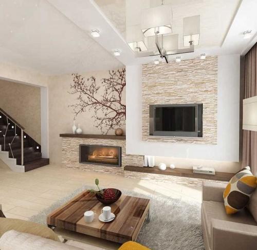 С чем сочетать декоративный камень в интерьере. Что лучше использовать для декора внутренних помещений