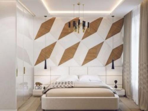 Как защитить обои от истирания возле кровати. Навесные изголовья – способ разместить кровать у стены не пачкая обои 29