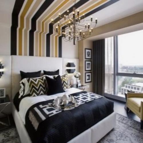 Как защитить обои от истирания возле кровати. Навесные изголовья – способ разместить кровать у стены не пачкая обои 31