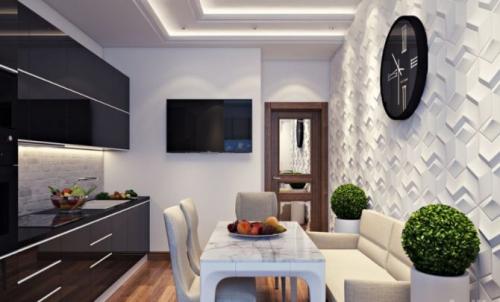 Обои для кухни 2022. Модные тенденции на обои для кухни 2022 года