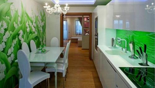 Обои для кухни 2022. Модные тенденции на обои для кухни 2022 года