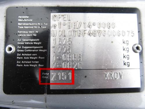 Подбор краски для авто по VIN. Как узнать цвет краски автомобиля по VIN