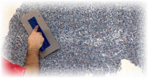 Жидкие обои можно наносить на старые бумажные обои. Особенности 01