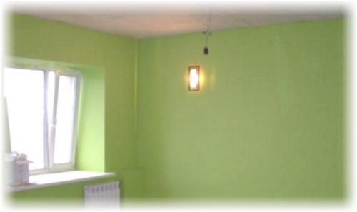 Можно наносить новые жидкие обои на старые.. Старые обои 13