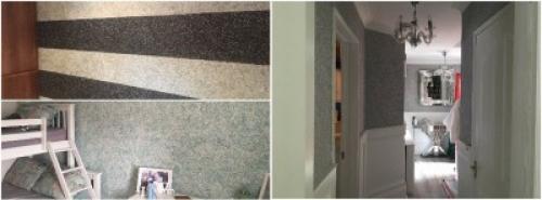 После жидких обоев можно клеить обычные обои. Можно ли клеить обои на жидкие обои? 02