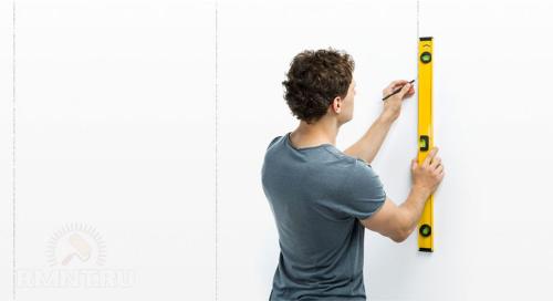 Учимся клеить виниловые обои на флизелиновой основе. Подготовительные работы 06