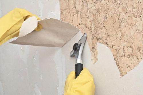 Как снять моющиеся обои. Как быстрее снять со стен моющиеся обои