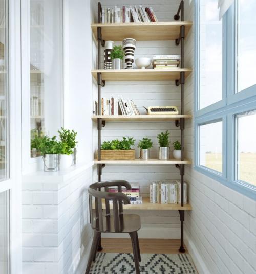 Дизайн маленького балкона 2 метра. В каких стилях можно оформить балкон?