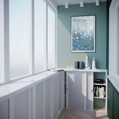 Дизайн маленького балкона со шкафом. Шкаф на балконе — красивый дизайн углового, встраиваемого, шкафа купе индивидуальных размеров с полками + фото идеи