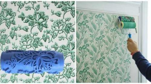 Необычная покраска стен. ХХ простых и оригинальных идей необычно покрасить стены