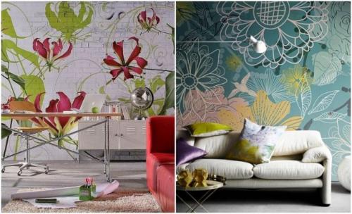 Декоративное покрытие вместо обоев. Чем покрыть стены в квартире вместо обоев: альтернатива, панели и ткань, чем заменить пробковую подложку, фото