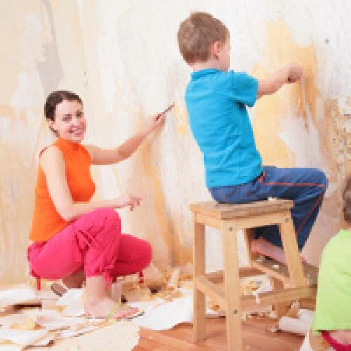 Можно ли клеить флизелиновые обои на старые обои. Каковы преимущества флизелиновых обоев? 01