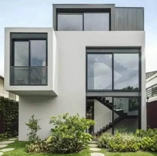 Покрасить дом в серый цвет. Серый фасад дома: популярные оттенки, подходящие цвета