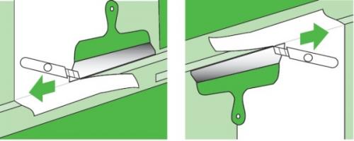 Обои виниловые на бумажной основе, как клеить. Оклеиваем стены