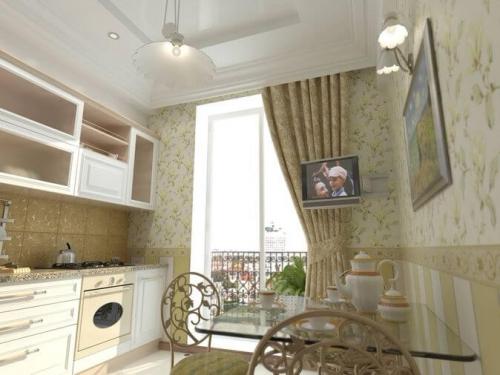 Как клеить моющие обои для кухни. Виды и особенности моющихся обоев 06