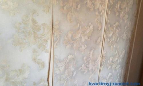 Виниловые обои на ремонтный флизелин. Что делать 03 Виниловые обои на ремонтный флизелин. Что делать 03