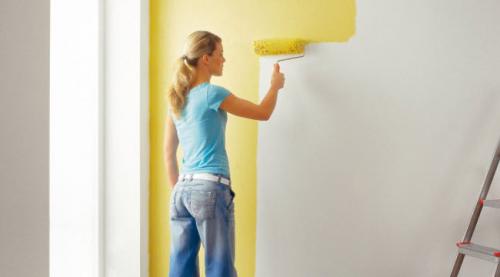 Как покрасить бумажные обои. Нюансы покраски бумажных обоев