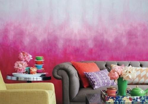 Как красиво покрасить стены водоэмульсионкой. Восемь способов сочетания оттенков