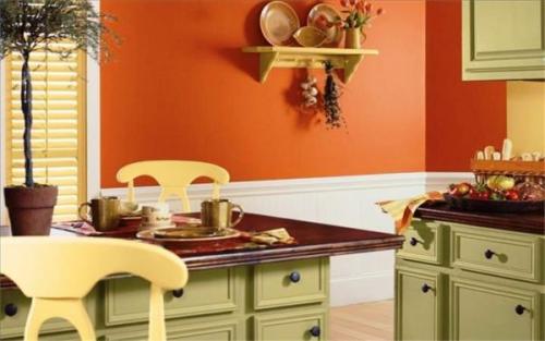 Какую краску выбрать для стен кухни. Преимущества краски для оформления стен кухни