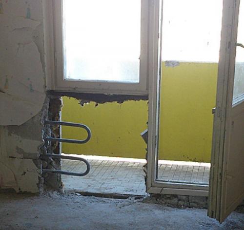 Батарея в стене хрущевка. Почему в некоторых советских домах батареи вмуровывали в стены