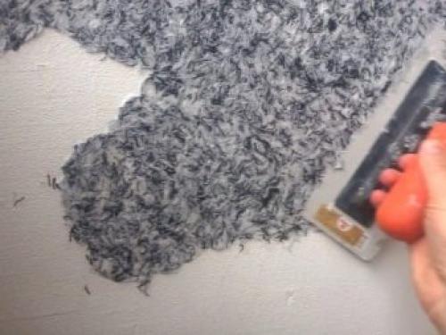 Что будет, если покрасить обычные обои вместо специальных 13