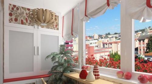 Штора на балконную дверь своими руками. Шторы на балкон своими руками