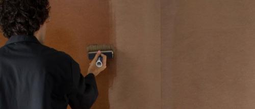 Подготовка к поклейке обоев ранее окрашенных стен. Как подготовить старые стены к обоям: удаление старой краски методом зашкуривания и феном 06 Подготовка к поклейке обоев ранее окрашенных стен. Как подготовить старые стены к обоям: удаление старой краски методом зашкуривания и феном 06