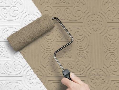 Можно ли покрасить виниловые обои водоэмульсионной краской 07