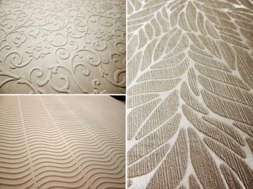 Дизайн обоев под покраску. Обои под покраску — дизайнерские идеи для создания стильного интерьера (112 фото)