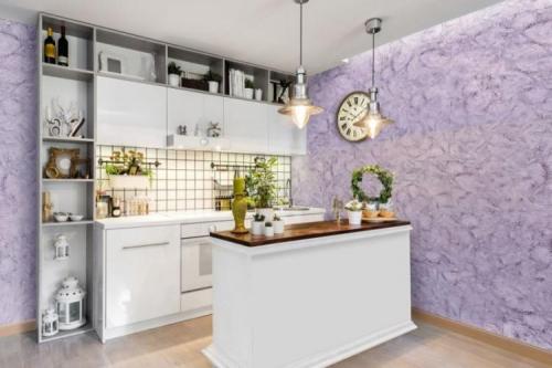 Как выбрать обои для кухни. Виды обоев