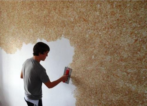 Как клеить флизелиновые обои на неровные стены. Поклейка обоев на неровные стены: советы