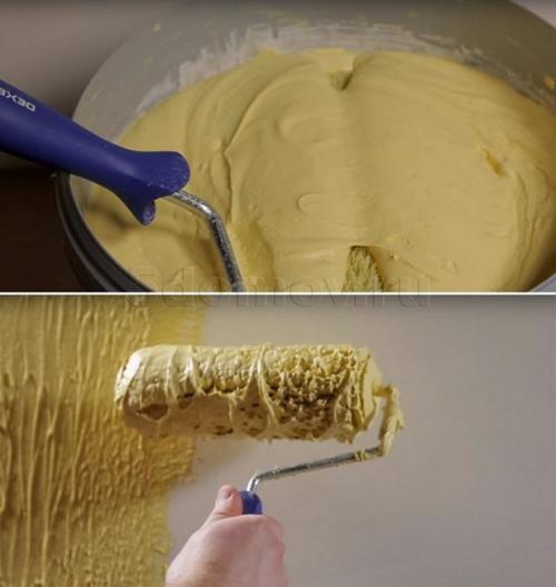 Как покрасить неровные стены. Что собой представляет