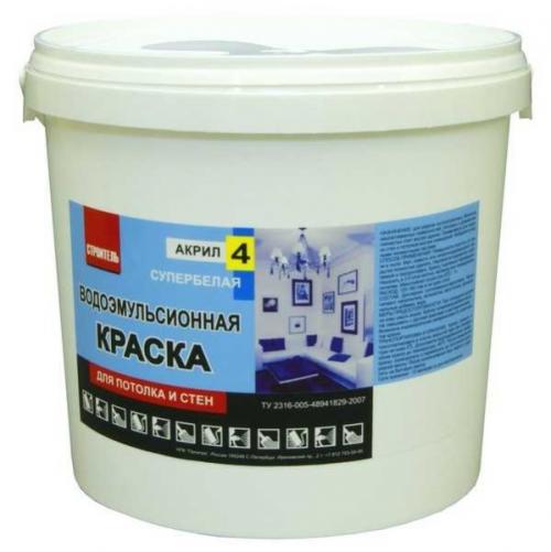 Бюджетная покраска стен. Краски на водной основе