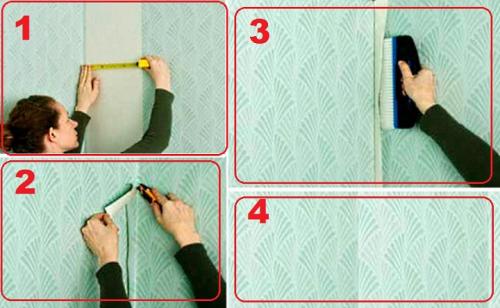 Поклейка обоев своими руками. Как клеить обои: пошаговая инструкция 03