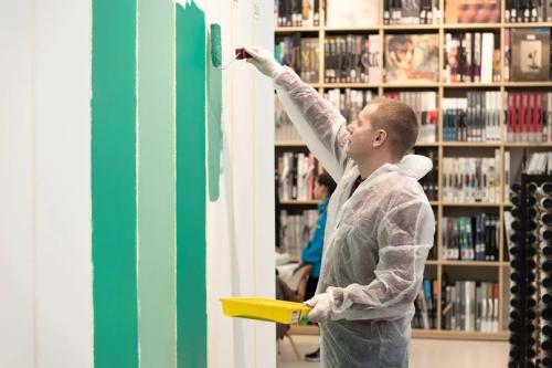 Виды краски для обоев. Цветовая палитра 10