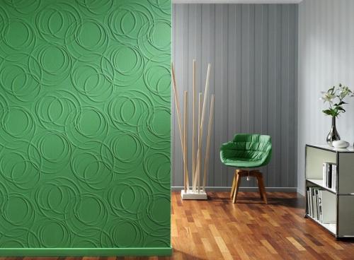 Как покрасить обои без разводов и потеков