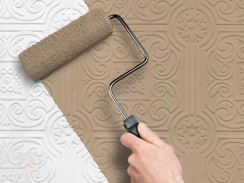 Как покрасить флизелиновые обои не под покраску. Можно ли красить обычные флизелиновые обои, подходящая краска и инструкция по покраске