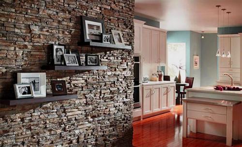 Отделка стен декоративным камнем: ассортимент материалов, характеристики и сам процесс